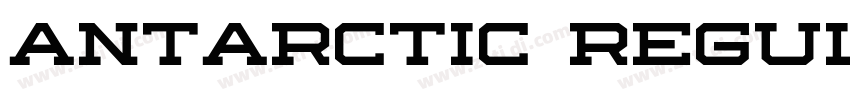 Antarctic Regular字体转换
